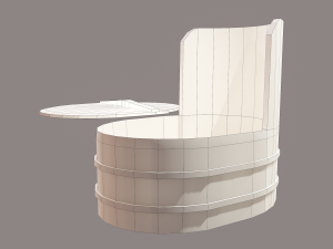 Chamber pot Modello 3D