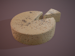 Gorgonzola cheese Model 3D