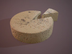 Gorgonzola cheese 3D Model
