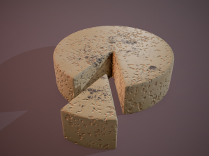 Gorgonzola cheese Model 3D
