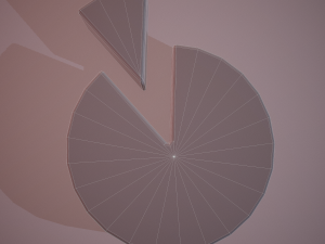 Gorgonzola cheese Model 3D