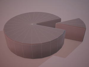 Gorgonzola cheese Model 3D