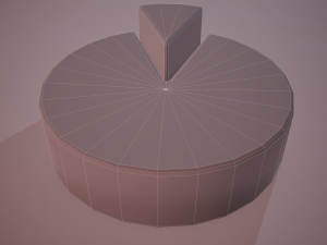 Gorgonzola cheese Model 3D