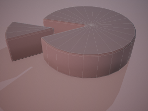 Gorgonzola cheese Model 3D
