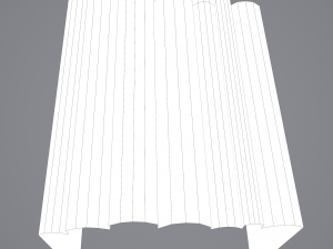 Medieval books row 1 design 1 3D Model
