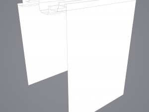 Medieval books row 1 design 1 3D Model