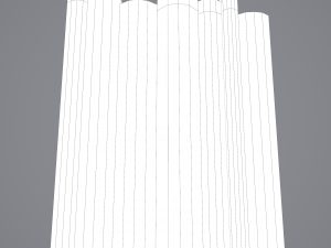 Medieval books row 1 design 1 3D Model