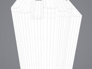 Medieval books row 1 design 1 3D Model