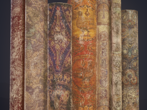Medieval books row 1 design 2 3Dモデル