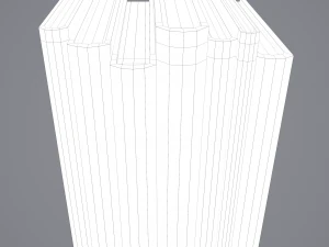 Medieval books row 1 design 2 3D Model