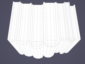 Medieval books row 2 designs 1 3D Model