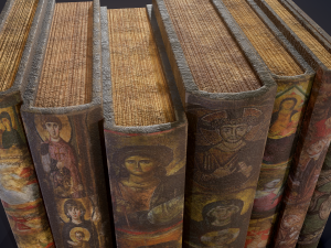 Medieval books row 2 designs 2 3D Model