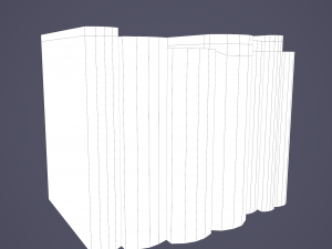 Medieval books row 2 designs 2 3D Model