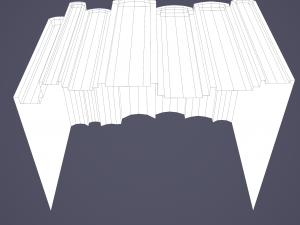 Medieval books row 2 designs 2 3D Model