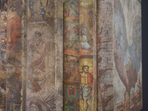 Medieval books row 3 design 1 3D Модель