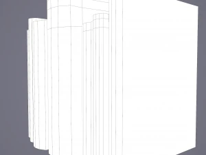 Medieval books row 3 design 1 3D Model