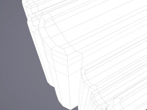 Medieval books row 3 design 1 3D Model