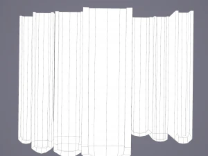 Medieval books row 3 design 1 3D Model