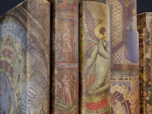 Medieval books row 3 design 2 3D Model