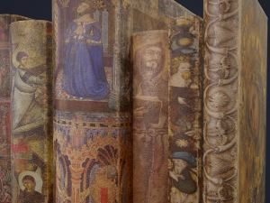 Medieval books row 3 design 2 3D Model
