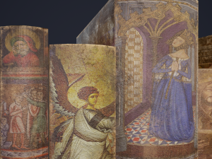 Medieval books row 3 design 2 3D Model