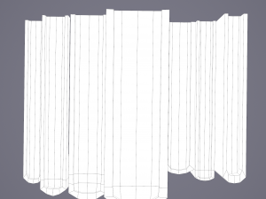 Medieval books row 3 design 2 3D Model
