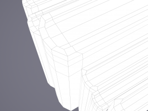 Medieval books row 3 design 2 3D Model