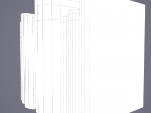 Medieval books row 3 design 2 3D Model