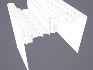 Medieval books row 3 design 3 3D Model