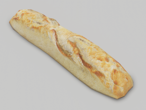 baguette Modelo 3D