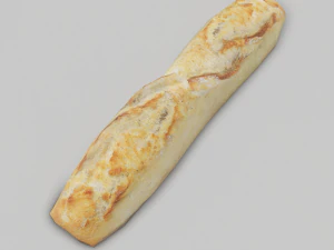 baguette 3D Model