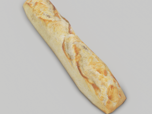 baguette 3D 모델
