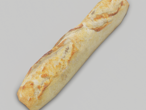 baguette 3D 모델