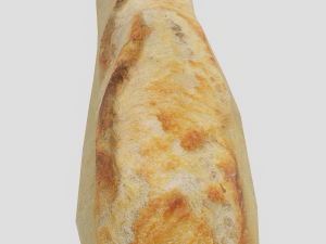 baguette 3D 모델