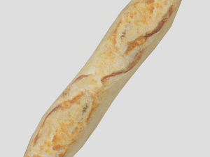 baguette 3D 모델