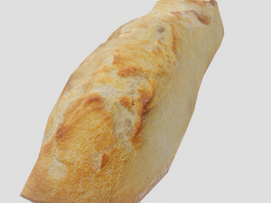 baguette 3D 모델