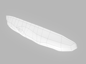 baguette 3D 모델