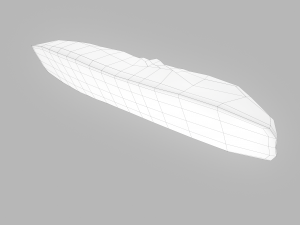 baguette 3D 모델