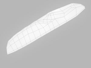 baguette 3D 모델