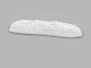 baguette 3D 모델