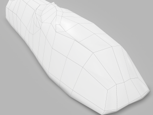 baguette 3D 모델