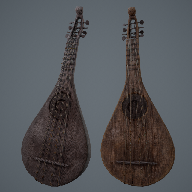 Medieval gittern 3D 模型 .c4d .max .obj .3ds .fbx .stl .blend 