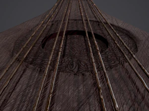 Gitter medievale Modello 3D