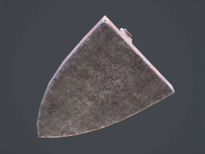 Medieval clothes iron 3D Model