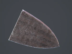 Medieval clothes iron 3D Model