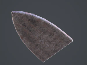 Medieval clothes iron 3D Model