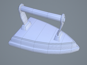 Medieval clothes iron 3Dモデル