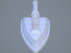 Medieval clothes iron 3Dモデル