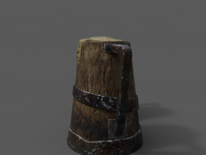 medieval style beer mug Modelo 3D