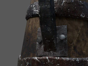 medieval style beer mug 3D Model